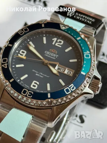 Orient Mako III Blue , снимка 3 - Мъжки - 48735977