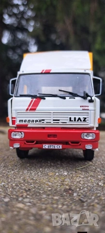 Madara Liaz 796 бордови с тента - мащаб 1:43 на DeAgostini моделът е нов в блистер 