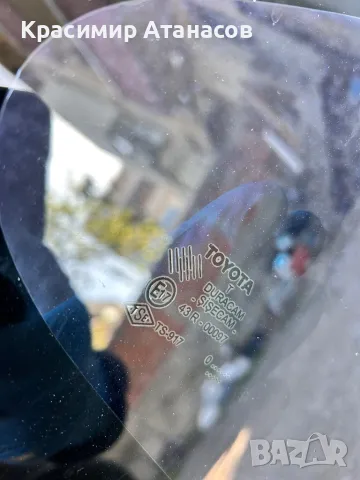 Странично стъкло задно дясно за Тойота аурис. 2 врати. 2007-2012г, снимка 3 - Части - 50413142