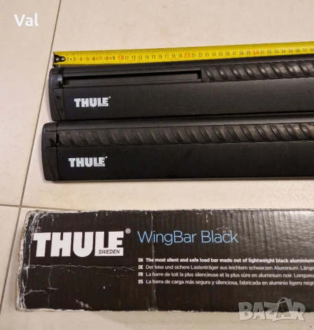 Напречни греди THULE WingBar Black 118cm и 108см