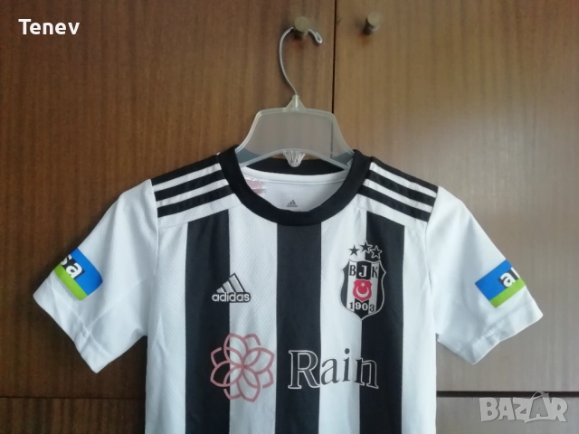 Besiktas Adidas нова оригинална детска тениска 7-8г Бешикташ Адидас , снимка 4 - Детски тениски и потници - 52896878