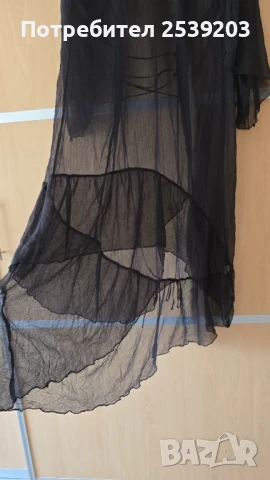 Плажна туника парео макси размер Л-3ХЛ, снимка 3 - Туники - 51224244