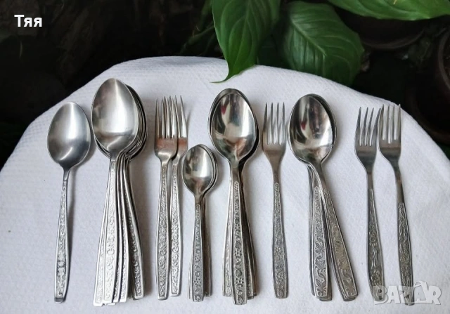 Руски прибори за хранене , снимка 2 - Прибори за хранене, готвене и сервиране - 48008253