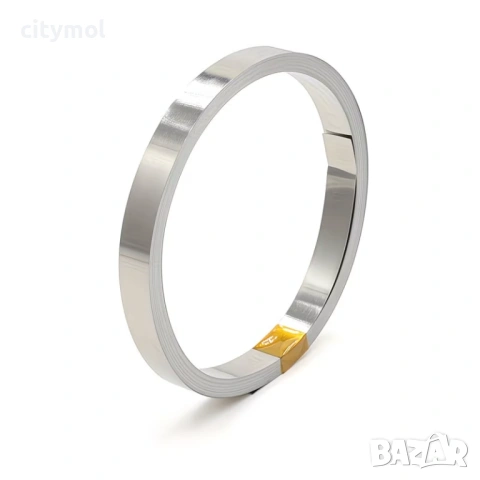 Никелова лента за акумулаторна точкова заварка 0.15х8мм дължина 10м, снимка 2 - Друга електроника - 53392502