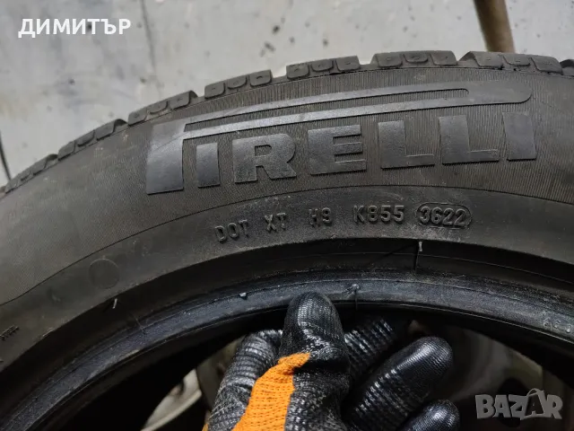 4бр.зимни гуми PIRELLI 235/55/18 104H DOT 3622, снимка 4 - Гуми и джанти - 49262241