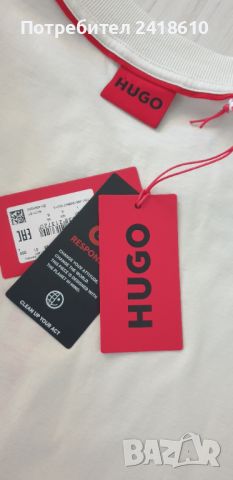 Hugo Boss HUGO Dalbula Cotton Mens Size L НОВО! ОРИГИНАЛНА Мъжка Тениска!, снимка 14 - Тениски - 46102992