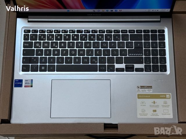 Asus Vivobook 16”инча OLED / 10-ядрен i7 / 16GB RAM / 512GB SSD/X1605Z, снимка 6 - Лаптопи за игри - 45453230