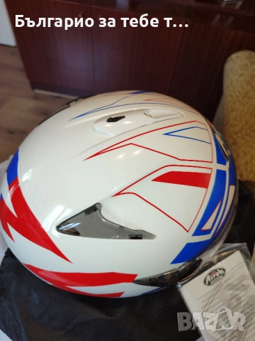 Мото каска Airoh JT Convert Blue Gloss XXL 63 см., снимка 10 - Аксесоари и консумативи - 53752280