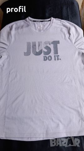 NIke Running DRI-FIT мъжки тениски и блуза L, снимка 12 - Спортна екипировка - 45319296