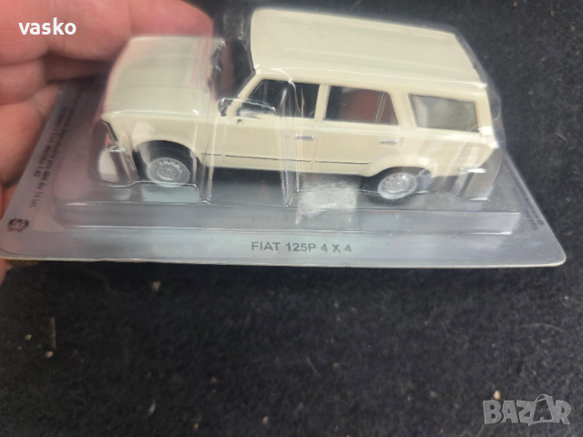 Фиат 4х4 Деагостини 1:43, снимка 3 - Колекции - 53835621