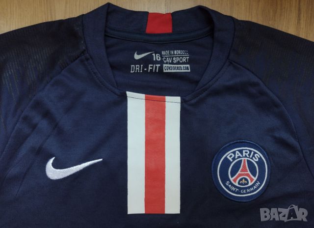 PSG / Paris Saint-Germain / #7 MBAPPE - детска футболна тениска за 158см., снимка 4 - Детски тениски и потници - 45622717