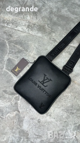 👜Мъжка Чанта през рамо Ck Boss Gucci Louis Vuitton Hugo , снимка 4 - Чанти - 54234911