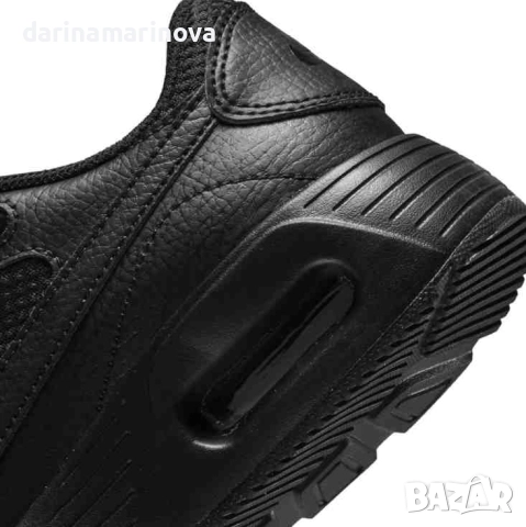 Нови размер 38 черни унисекс маратонки Nike Air Max от Sportsdirect черни маратонки Найк Еър Макс, снимка 8 - Дамски ежедневни обувки - 47191472