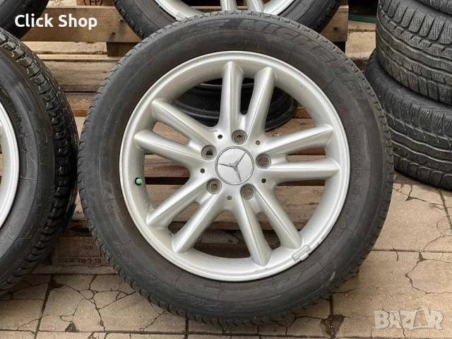 5х112 16 Цола Джанти Mercedes Ц Class w203 C Class 5x112, снимка 3 - Гуми и джанти - 52436149