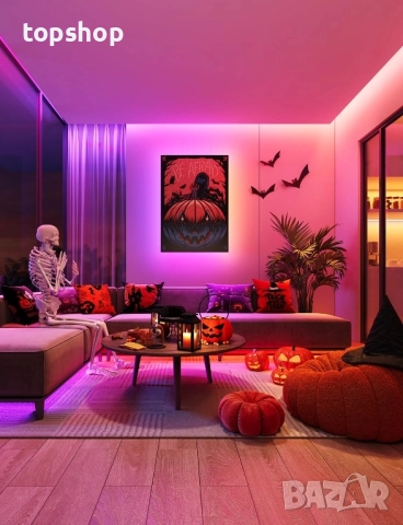 Нова Govee RGBIC LED лента, 16,4 фута WiFi LED светлини, работещи с Alexa и Google Assistant..., снимка 5 - Лед осветление - 51637918