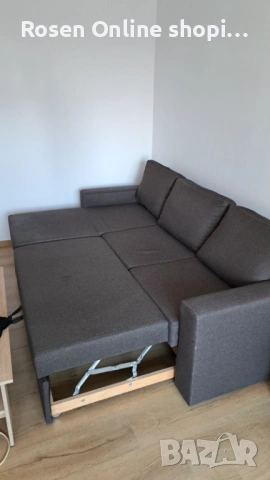 Разтегателен ъглов диван