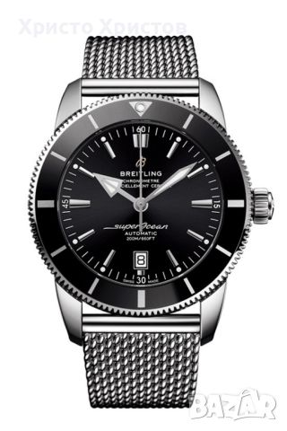 Луксозен мъжки часовник Breitling SUPEROCEAN HÉRITAGE II  Chronometre Automatic , снимка 1 - Мъжки - 45929875