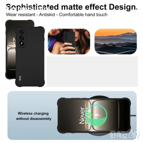 Калъф Imak с Протектор за OnePlus Nord 5 5G / OnePlus Ace 5| Удароустойчив калъф с въздушни възглавн, снимка 6 - Калъфи, кейсове - 51920891