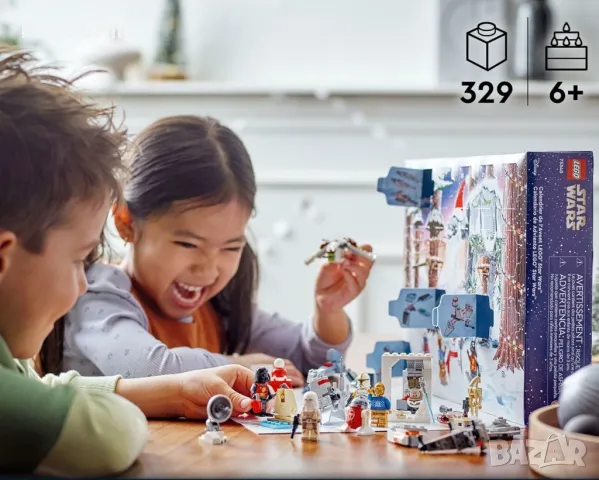 Конструктор Lego 75340 Star Wars Advent Calendar 2022 329 части Коледен календар Лего Междузвездни в, снимка 3 - Конструктори - 47776551