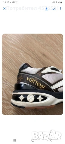 кожени маратонки номер 44 добро състояние видно от снимките, снимка 2 - Маратонки - 53467829