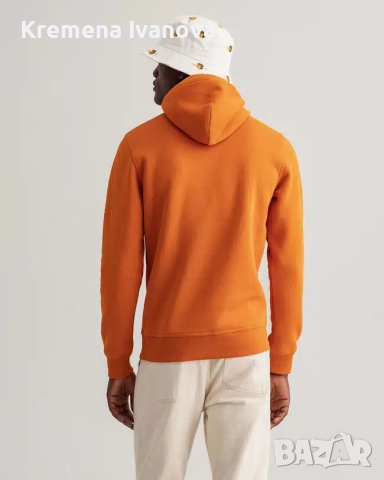 GANT Archive Shield Hoodie, Л, снимка 4 - Суичъри - 51559551