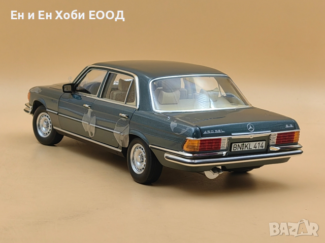 Mercedes-Benz 450 SEL, Norev, 1:18, снимка 2 - Колекции - 44964059