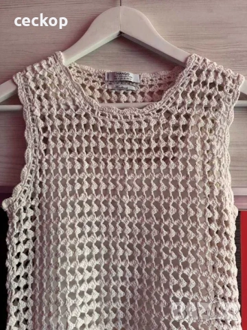 Рокля Mango памучна, снимка 2 - Рокли - 53055729