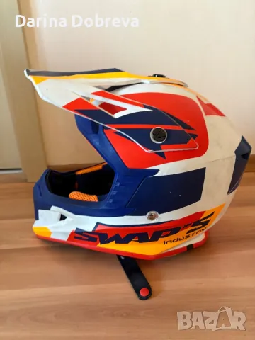 Каска за мотор SWAPS Casque Cross Adulte Blur S818, снимка 3 - Аксесоари и консумативи - 50087860