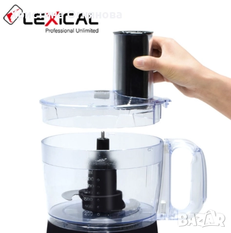 Многофункционален кухненски робот 9 в 1 Lexical LFP-3203, снимка 2 - Кухненски роботи - 52833388