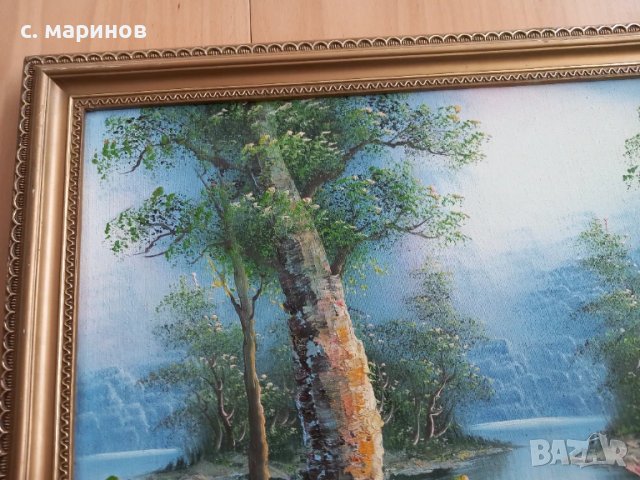 Прекрасна картина масло на платно , снимка 3 - Картини - 50492045