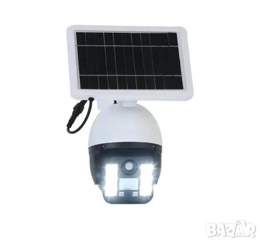  LED Външна фалшива соларна камера прожектор, снимка 2 - Соларни лампи - 45262994