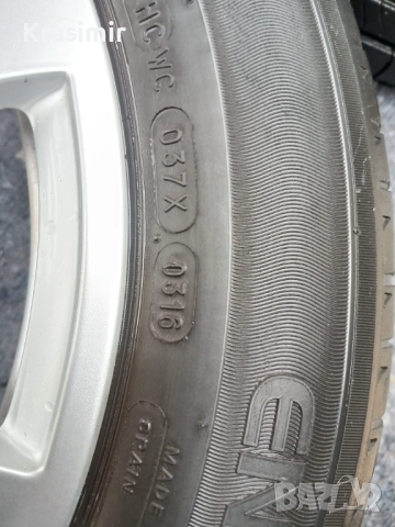 Мерцедес Оригинални алуминиеви джанти 16 GLK C-class w204 x204 w212, снимка 4 - Гуми и джанти - 52014485