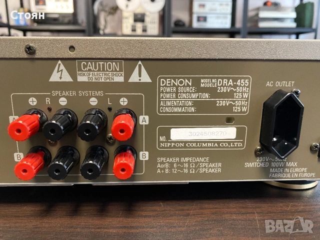 Класен ресивър Denon, снимка 12 - Ресийвъри, усилватели, смесителни пултове - 53607391