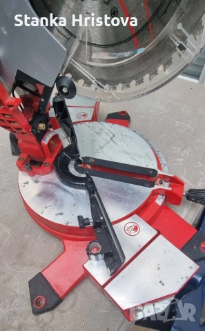 Акумулаторен Настолен циркуляр Einhell TE MS 18/210LI., снимка 2 - Други инструменти - 52135854