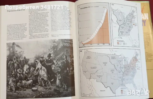 Исторически атлас на САЩ / Atlas of American History, снимка 10 - Енциклопедии, справочници - 48271660