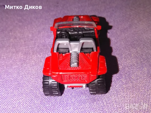 Колекционерска количка Mattel Jeep Hurricane - 22092 Matchbox, снимка 4 - Колекции - 50165972