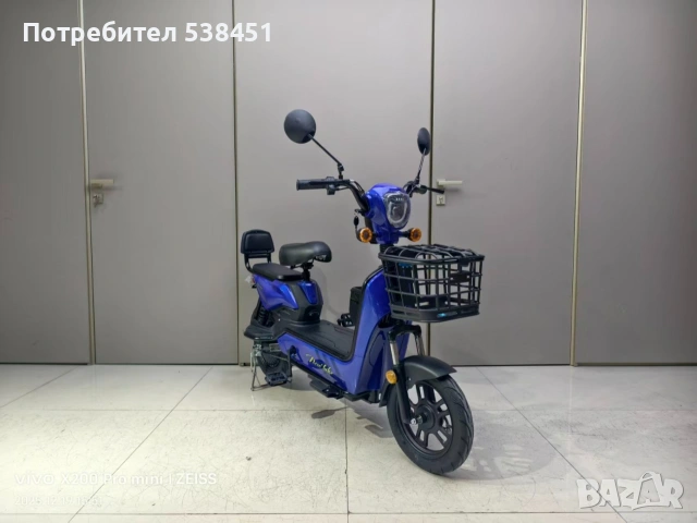 2026 Електрически скутер педалетка мотопед с педали НОВИ ! ЛИЗИНГ !, снимка 10 - Мотоциклети и мототехника - 54036762