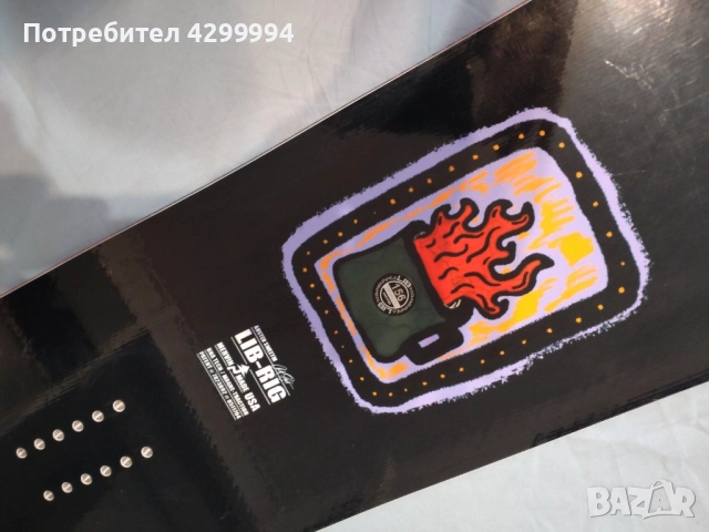 Сноуборд дъска LIB-TECH LIB RIG 156 ( 2025 г. ) , снимка 5 - Зимни спортове - 52390413