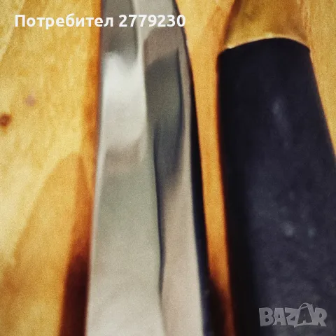 Ловен масивен нож, с дръжка от биволски рог Нов!, снимка 14 - Ножове - 49911773
