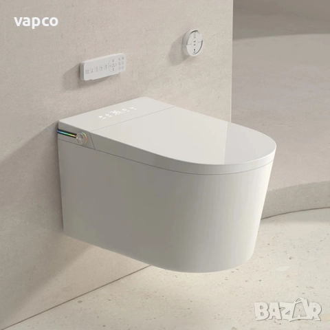 Конзолна смарт тоалетна F830 с биде, подгрев, сушене, масаж