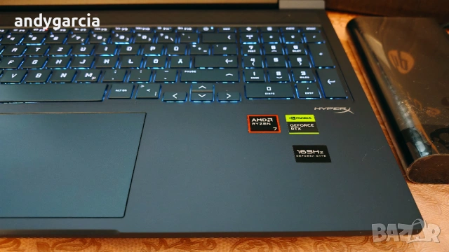 NVidia RTX 4070 8GB/AMD Ryzen 7 8845HS/16GB RAM/1TB SSD NVME/16 IPS 165Hz/HP Victus 16 Gaming геймър, снимка 12 - Лаптопи за игри - 53858589