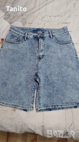 Нови дамски дънкови къси панталони , снимка 1