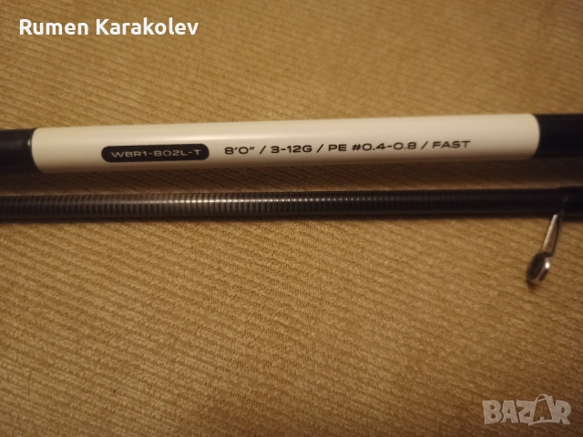 Спининг Favorite White Bird 2,44 м 3-12 гр., снимка 2 - Въдици - 53597756