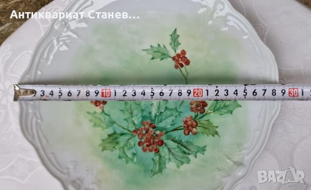 Чиния/поднос Hutschenreuther Ръчно рисуван , снимка 14 - Декорация за дома - 51330927