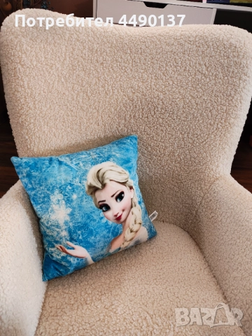 Възглавница на Елза от Замръзналото кралство, снимка 4 - Други - 52179294