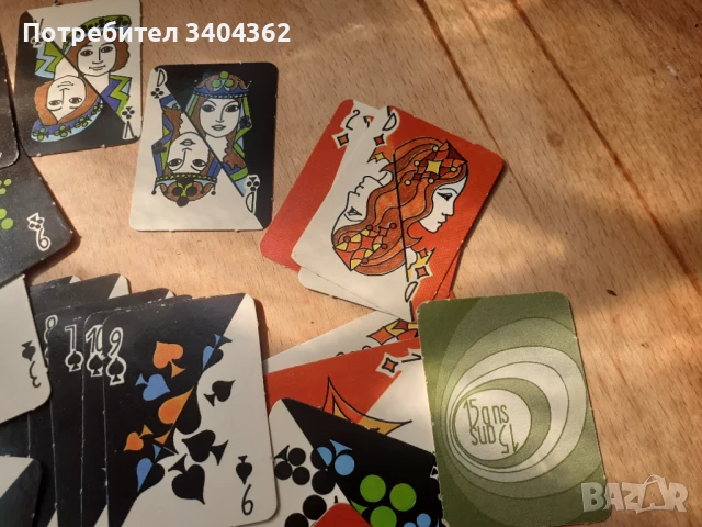 Стари мини колекционерски карти за игра, снимка 4 - Антикварни и старинни предмети - 51109025
