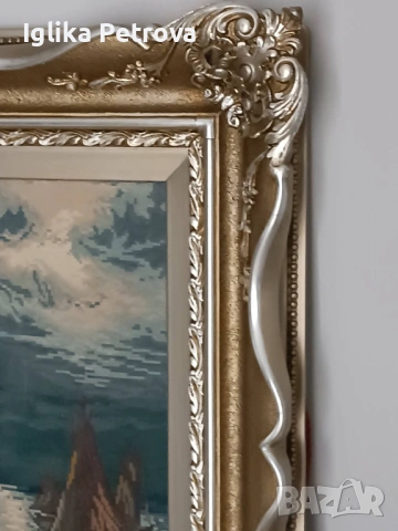 Гоблен Щастливото завръщане , снимка 13 - Гоблени - 53399190