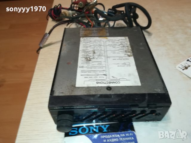 SONY CAR AMPLI & EQ-JAPAN 1207241234, снимка 13 - Ресийвъри, усилватели, смесителни пултове - 46557716