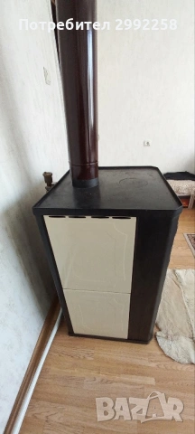 Камина с водна риза Прити 15kw с фурна, снимка 3 - Камини - 53841191