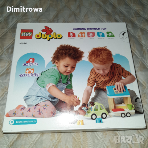 LEGO DUPLO Town 10986 - Семейна къща на колела, снимка 2 - Образователни игри - 44984424